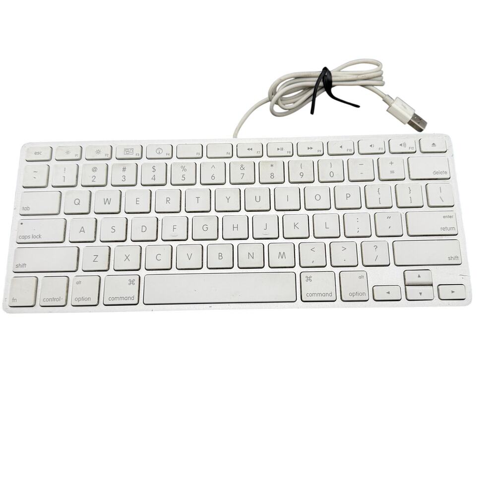 Genuine Apple A1242 Wired USB Keyboard for iMac Mac Mini Mac Pro MB869LL/A